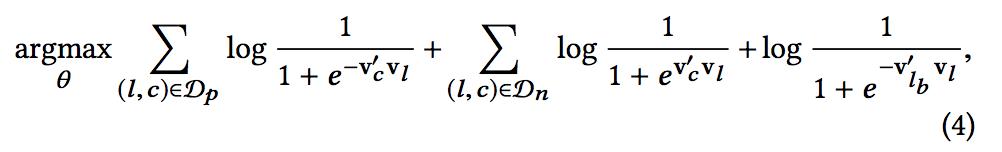 Airbnb global context objective formula