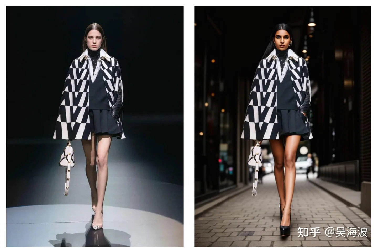 Early WeShop e-commerce image generation example