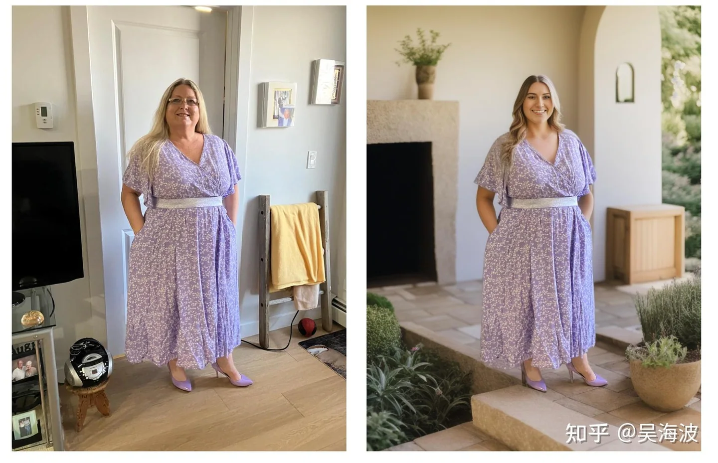 Early WeShop e-commerce image generation example